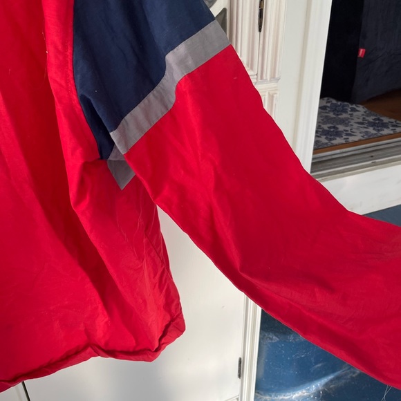 Mens hooded pullover half zip windbreaker - Picture 7 of 16